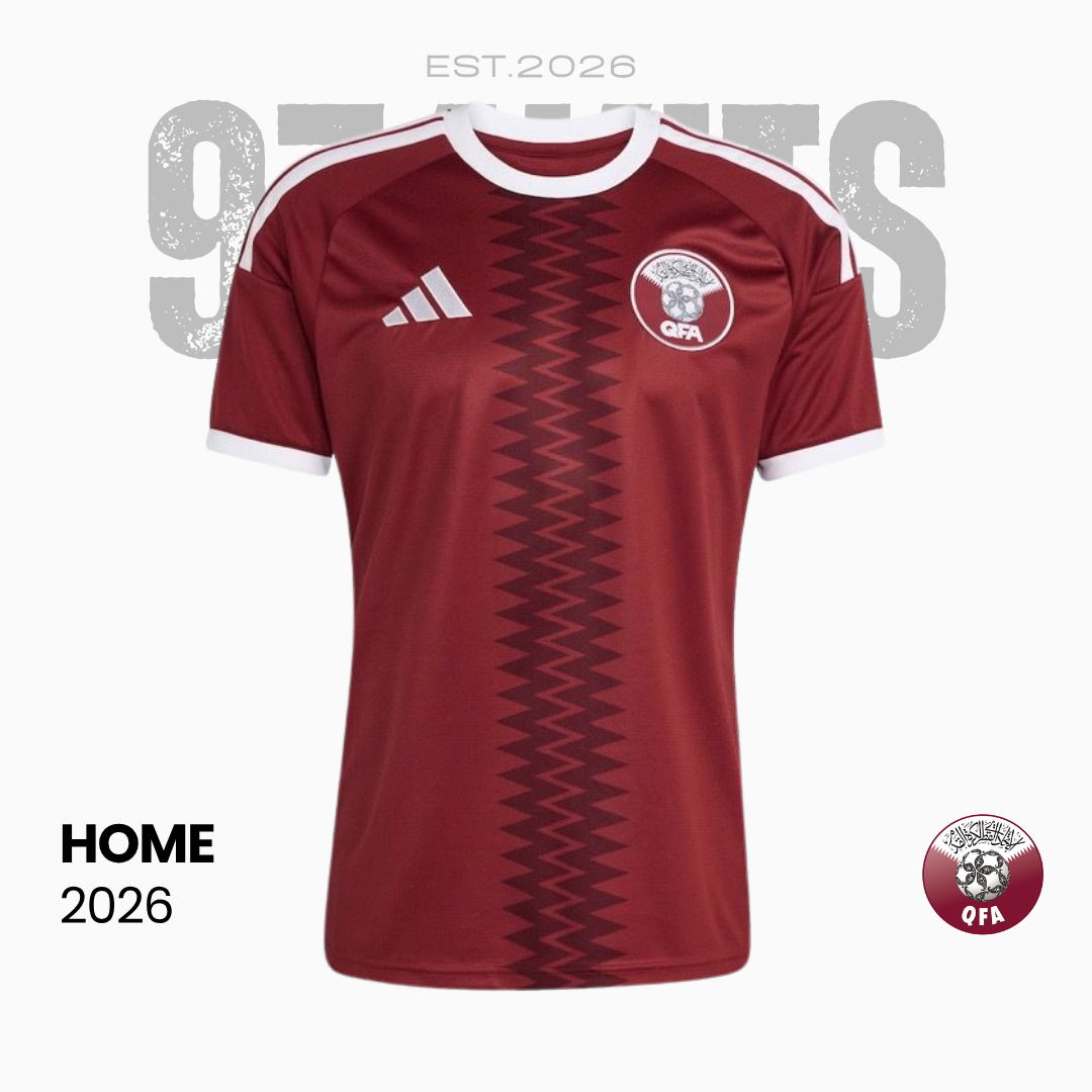 Qatar National Team 2026/27 Home Jersey