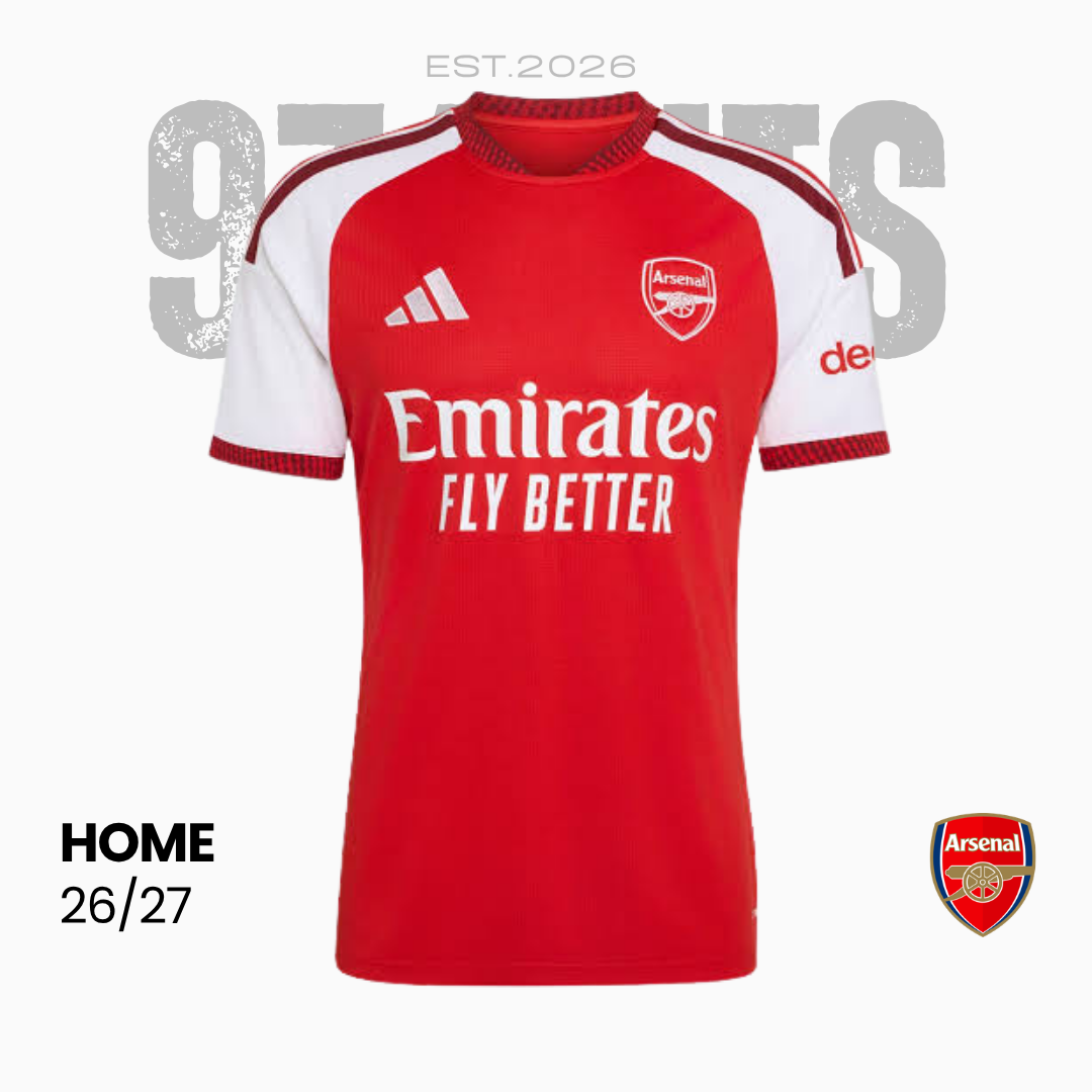 Arsenal 2026/27 Home Jersey